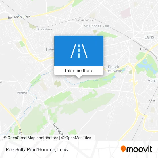 Mapa Rue Sully Prud'Homme