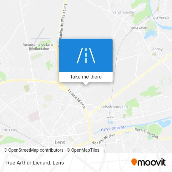 Rue Arthur Liénard map