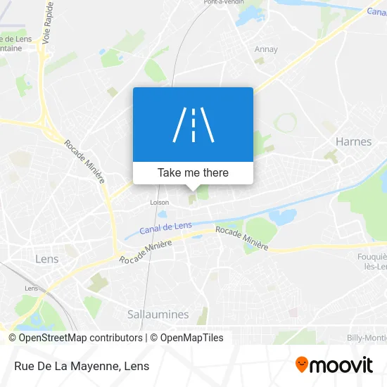 Rue De La Mayenne map