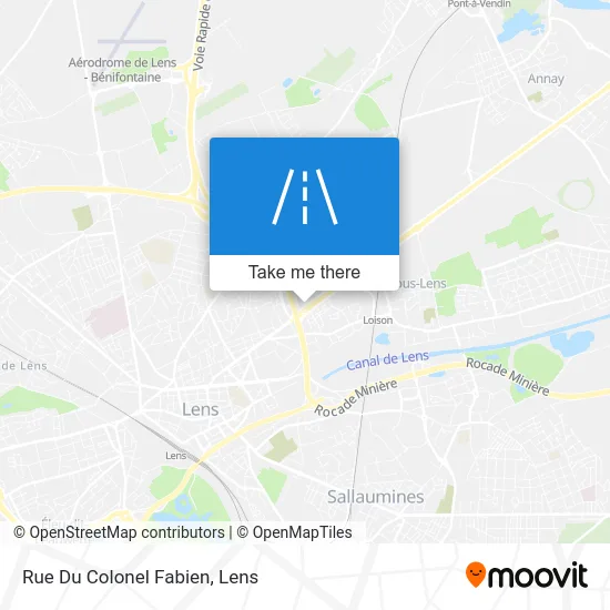 Rue Du Colonel Fabien map
