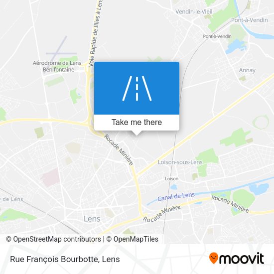 Rue François Bourbotte map