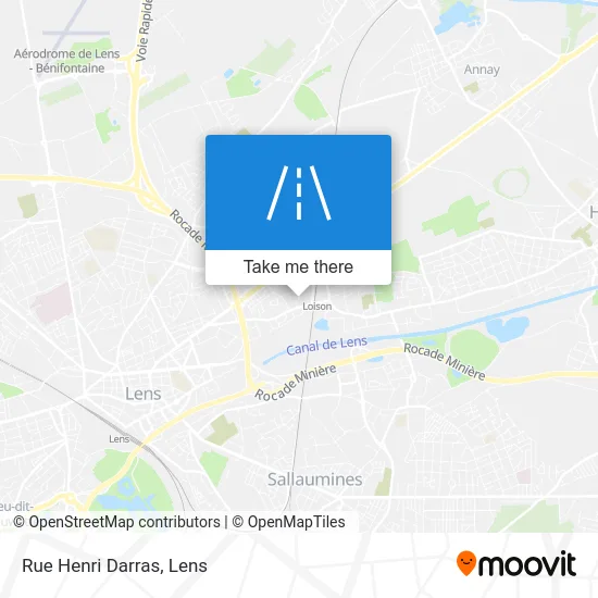 Rue Henri Darras map