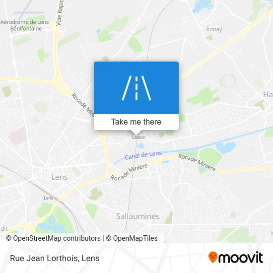 Rue Jean Lorthois map