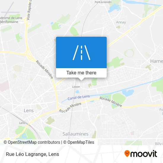 Rue Léo Lagrange map