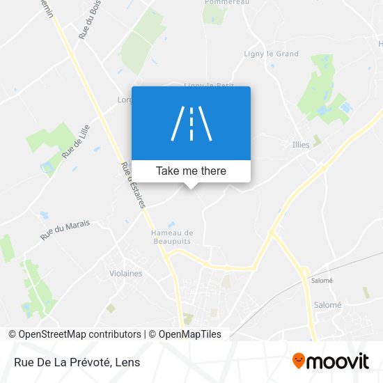 Rue De La Prévoté map