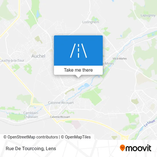 Rue De Tourcoing map