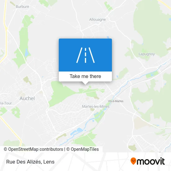 Rue Des Alizés map