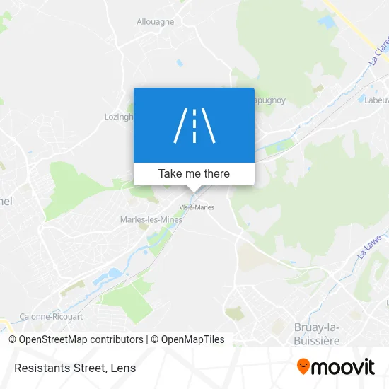 Rue Des Résistants map