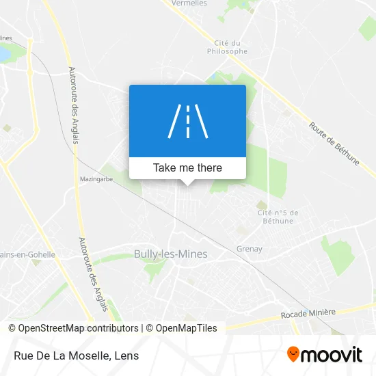 Rue De La Moselle map