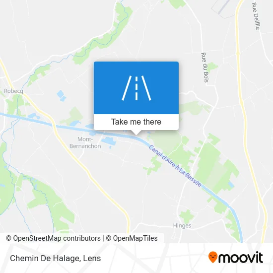 Chemin De Halage map