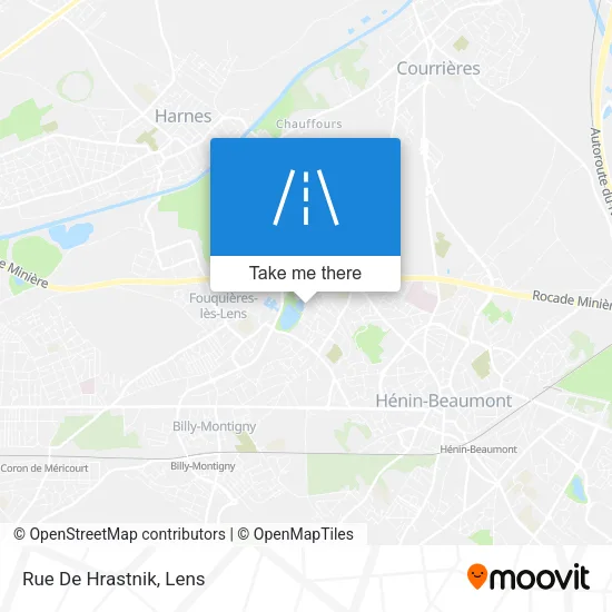 Rue De Hrastnik map