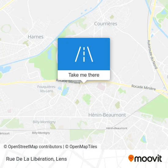 Rue De La Libération map