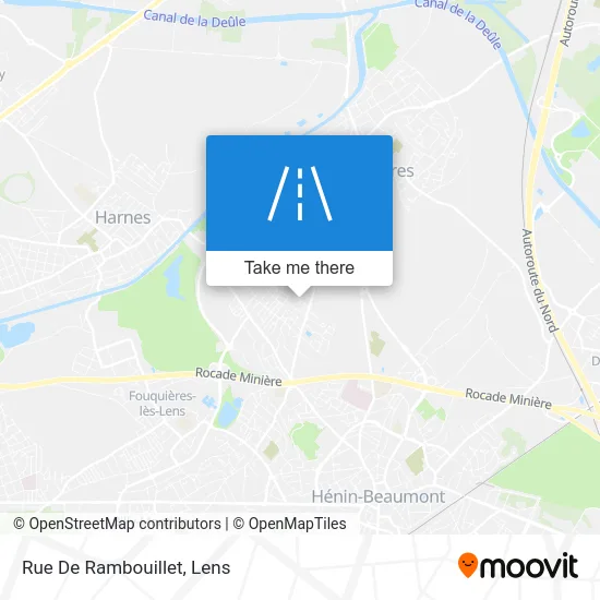 Rue De Rambouillet map