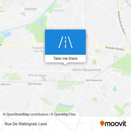 Rue De Stalingrad map