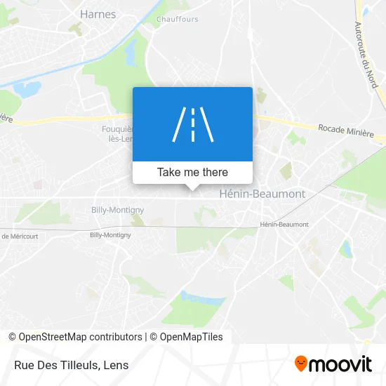 Rue Des Tilleuls map