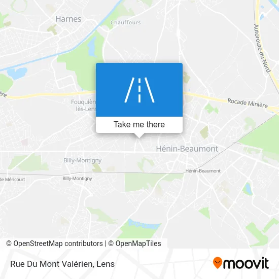 Rue Du Mont Valérien map