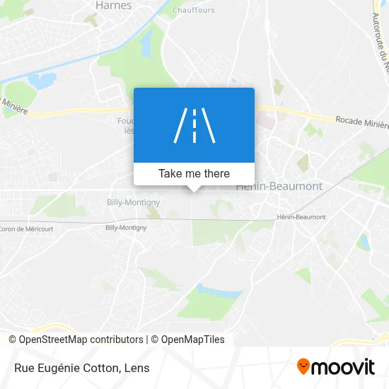 Rue Eugénie Cotton map