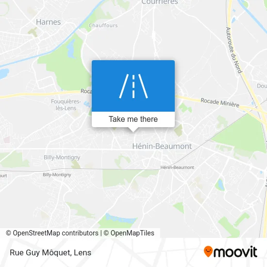Rue Guy Môquet map