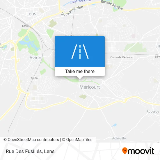 Rue Des Fusillés map