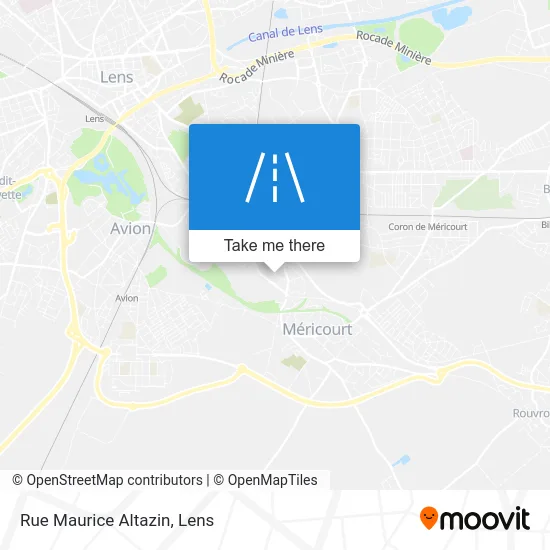 Rue Maurice Altazin map