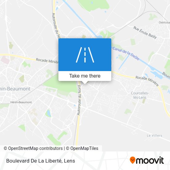 Boulevard De La Liberté map