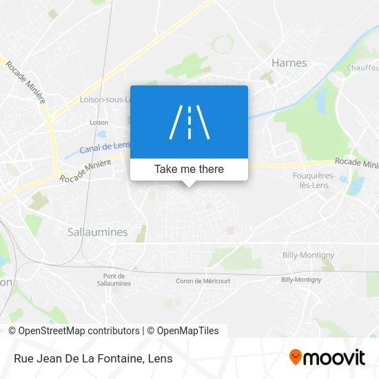 Rue Jean De La Fontaine map