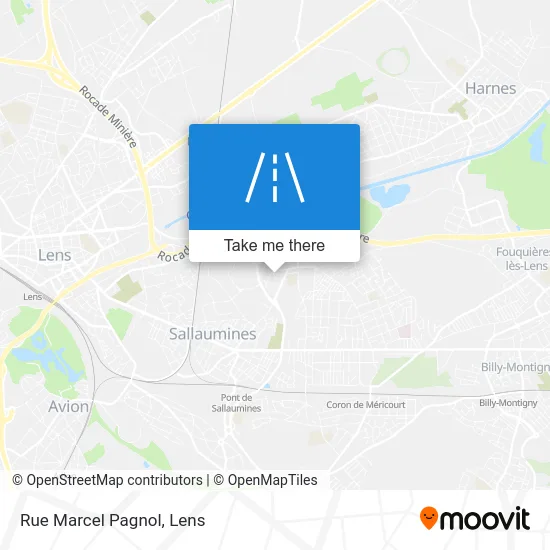 Mapa Rue Marcel Pagnol