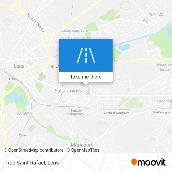 Rue Saint-Rafael map