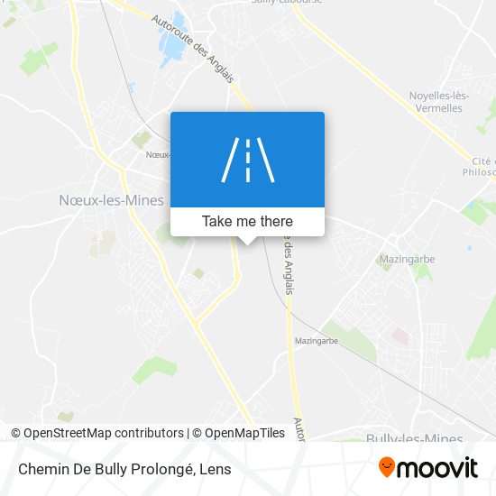 Mapa Chemin De Bully Prolongé