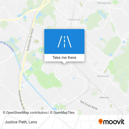 Chemin De La Justice map