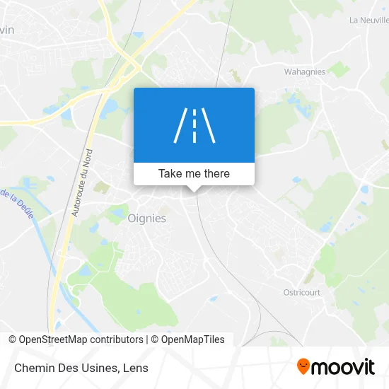 Chemin Des Usines map