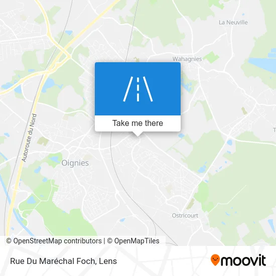 Rue Du Maréchal Foch map