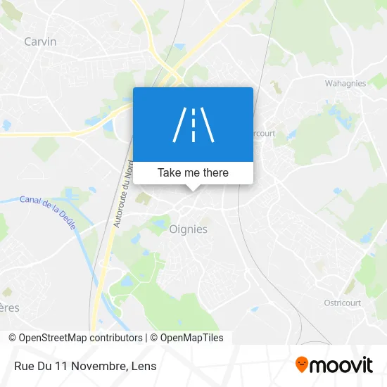 Rue Du 11 Novembre map