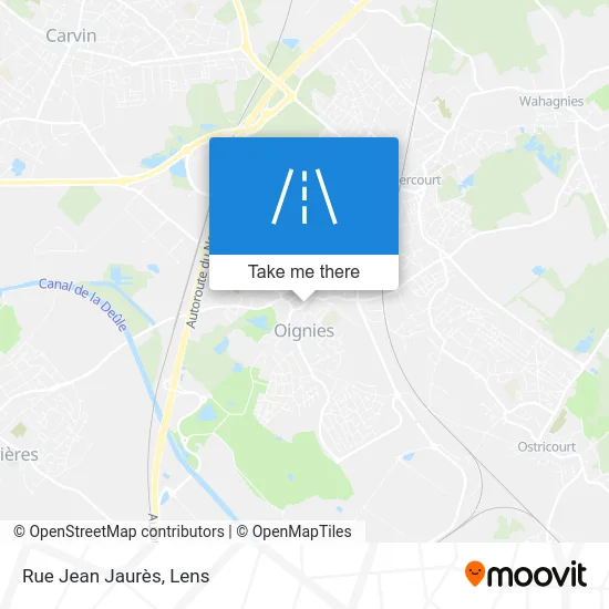 Rue Jean Jaurès map