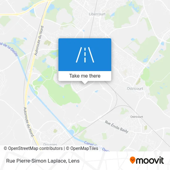 Rue Pierre-Simon Laplace map