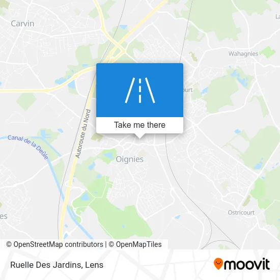 Ruelle Des Jardins map
