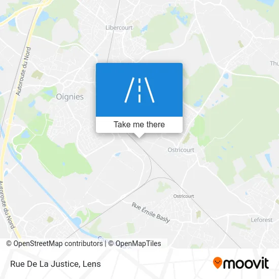 Rue De La Justice map