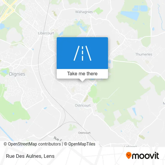 Rue Des Aulnes map