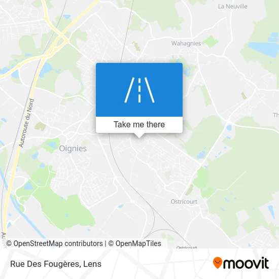 Rue Des Fougères map