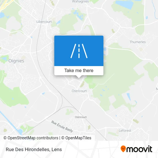 Rue Des Hirondelles map