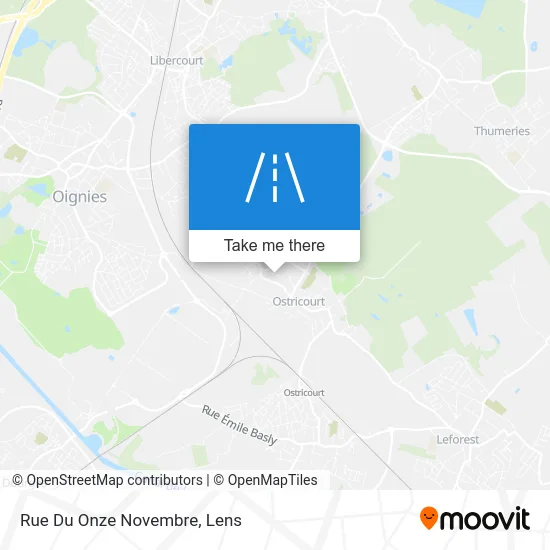 Rue Du Onze Novembre map