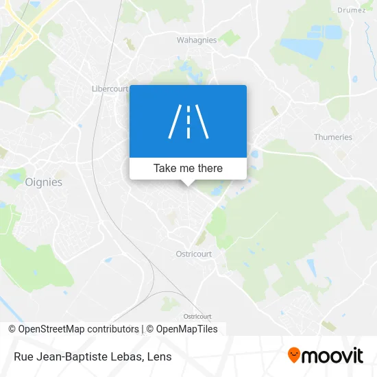 Mapa Rue Jean-Baptiste Lebas