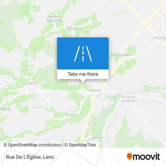 Rue De L'Église map