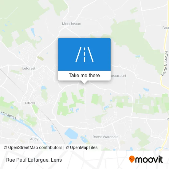 Rue Paul Lafargue map