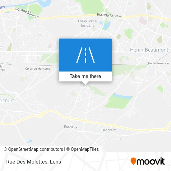 Rue Des Molettes map