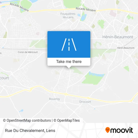 Mapa Rue Du Chevalement