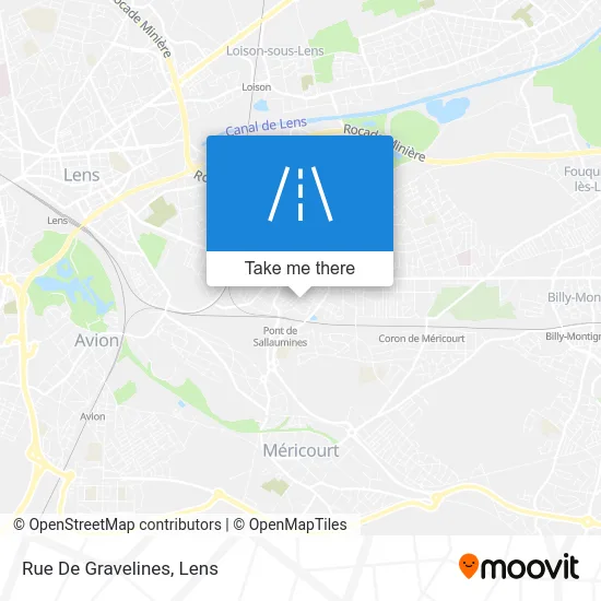 Rue De Gravelines map