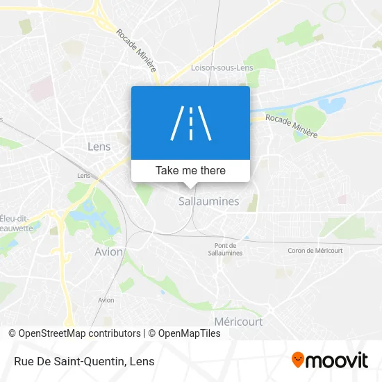 Rue De Saint-Quentin map