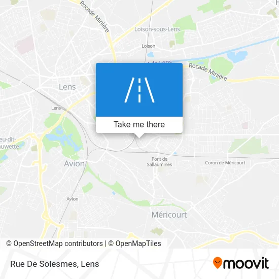 Rue De Solesmes map