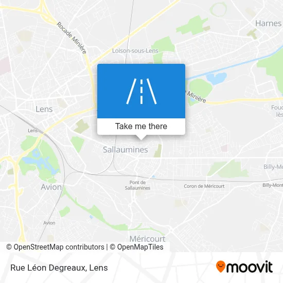 Rue Léon Degreaux map